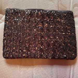 Julep New - black sequins evening clutch